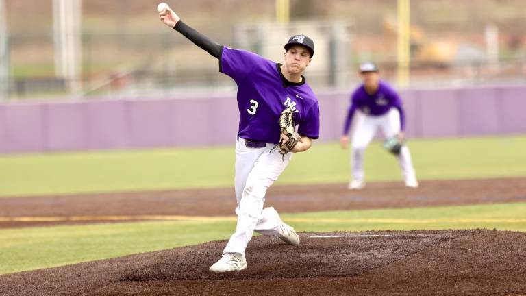 Braeden Burke became the Crusaders all time strikeout leader.