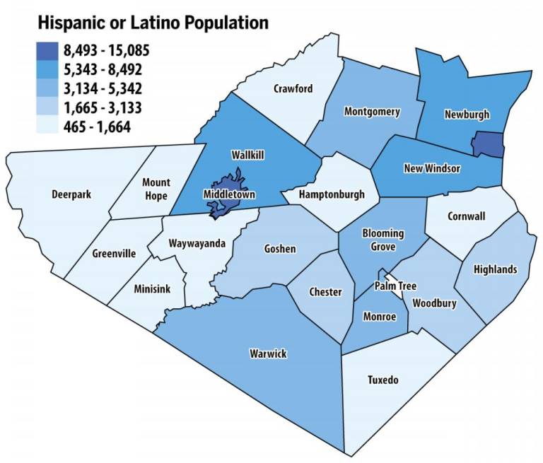 $!Orange County’s population is the third-fastest expanding in New York State